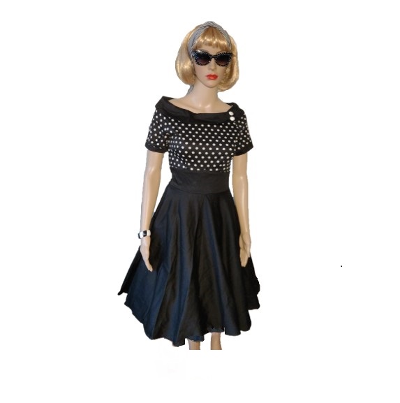 DK229 50er kjole fra Dolly & Dotty