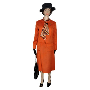 DK253 Orange A Spadseragt / kjole