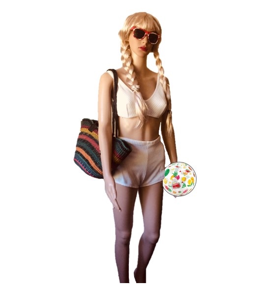 DL117 hvid bikini